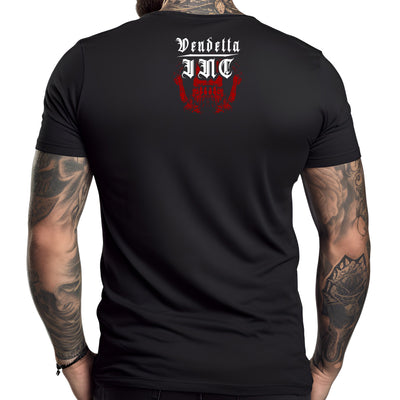 Vendetta Inc. Shirt schwarz Skull Lion VD-1263