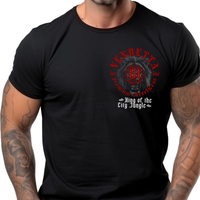 Vendetta Inc. Shirt schwarz King Lion VD-1422