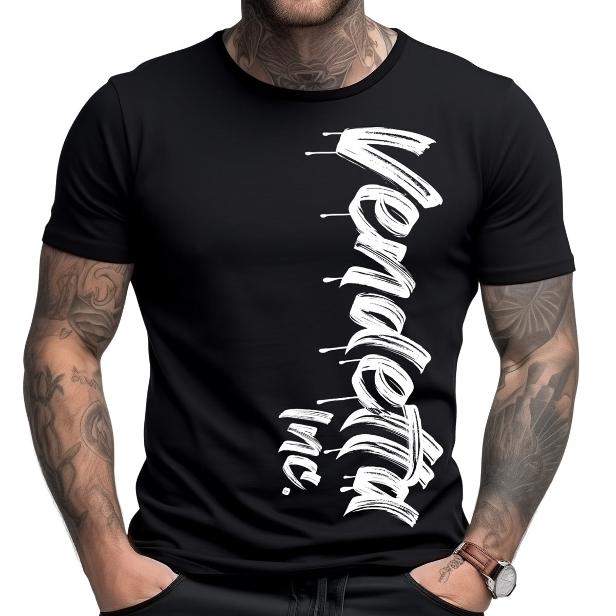 Vendetta Inc. Shirt Skull Mary schwarz VD-1412