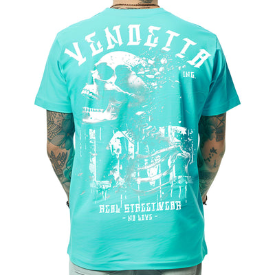 Vendetta Inc Shirt No Love Turquoise VD-1430