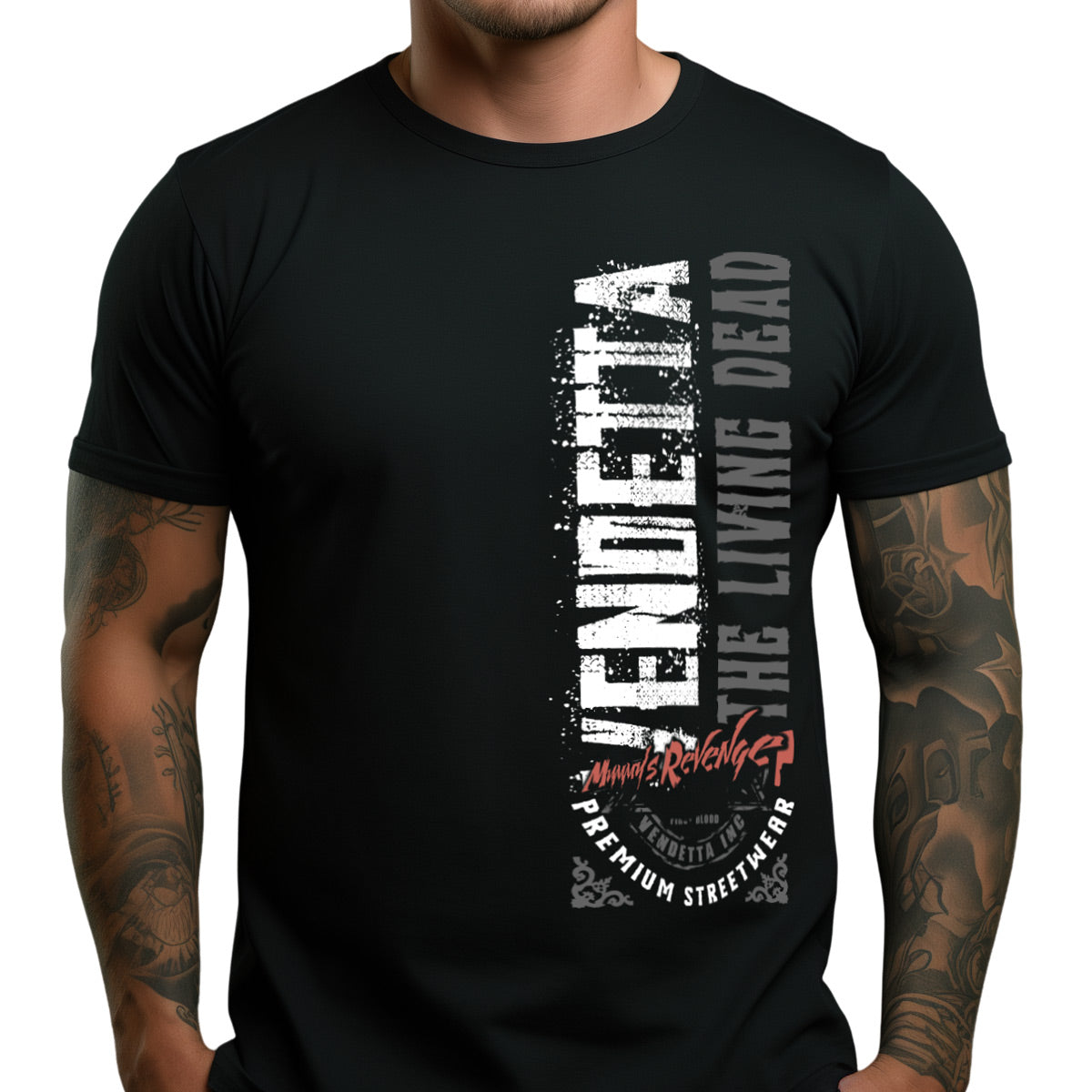 Vendetta Inc. Shirt Living Dead schwarz VD-1403