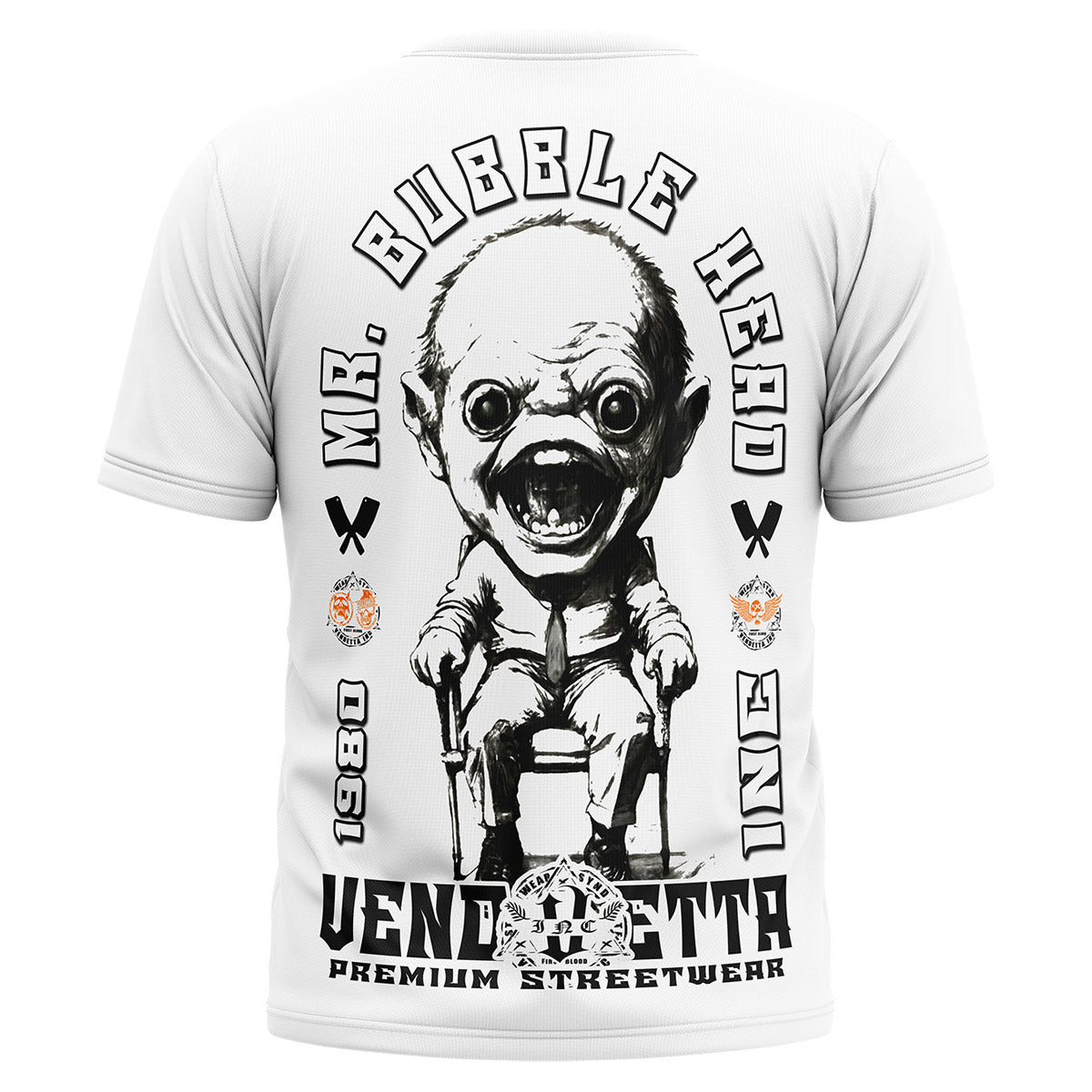 Vendetta Inc. Shirt Bubble Head weiß VD-1397