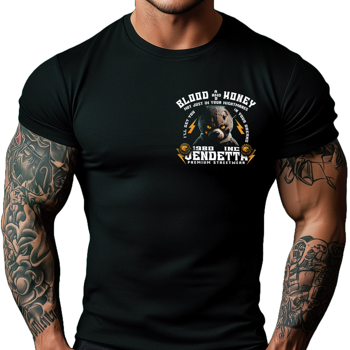 Vendetta Inc. Shirt Dreams schwarz VD-1427