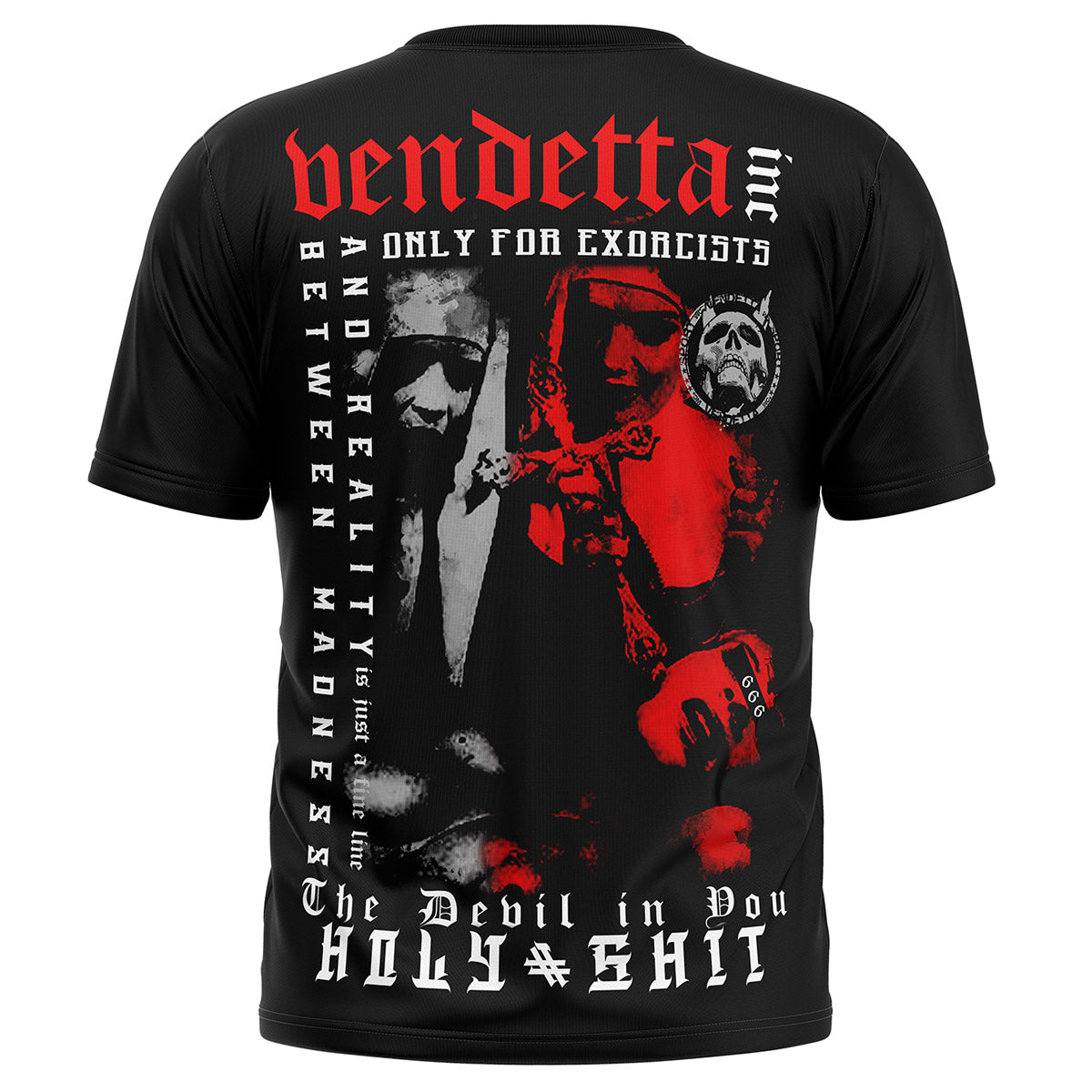 Vendetta Inc. Shirt Holy Devil schwarz VD-1419