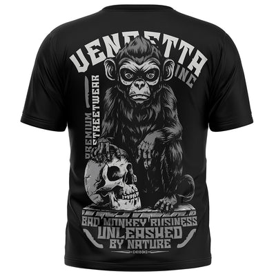 Vendetta Inc. Shirt schwarz Bad Monkey VD-1392