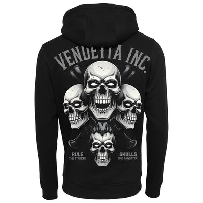 Vendetta Inc. Hoodie Rule The Streets schwarz VD-4062