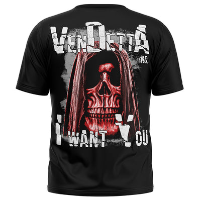 Vendetta Inc. Shirt I Want You schwarz VD-1059