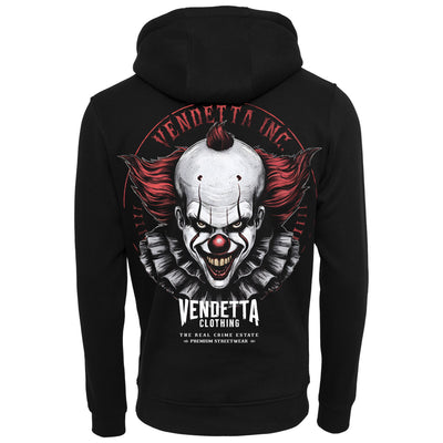 Vendetta Inc. Hoodie Playing Clowns schwarz VD-4066