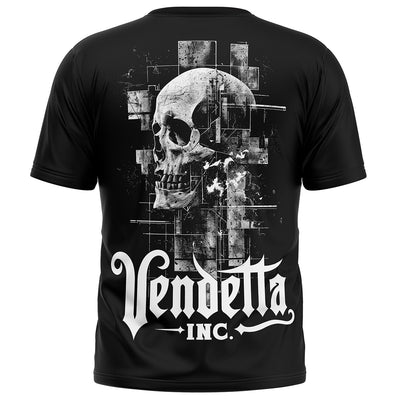 Vendetta Inc. Shirt Skull & Cross schwarz VD-1471