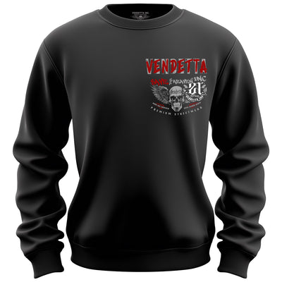 Vendetta Inc. Sweatshirt Save The Haeven schwarz VD-4068