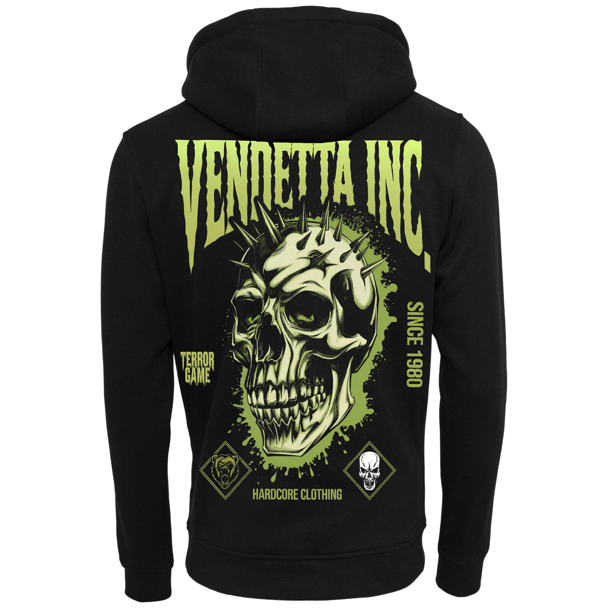 Vendetta Inc. Kapuzenpullover Terror Game schwarz VD-4073
