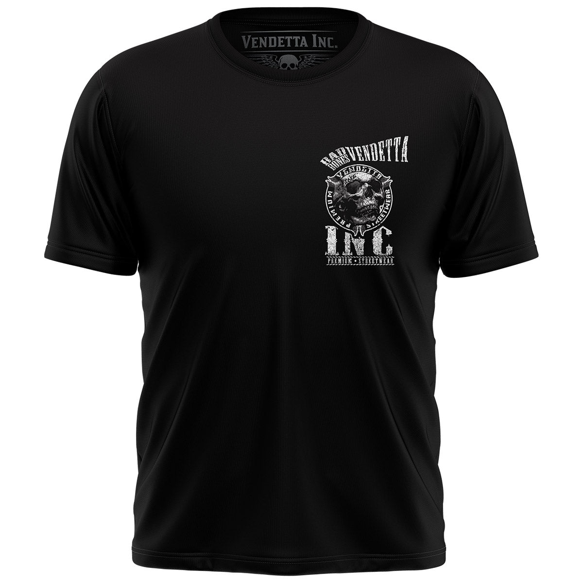 Vendetta Inc. Shirt Bad Bones schwarz VD-1303