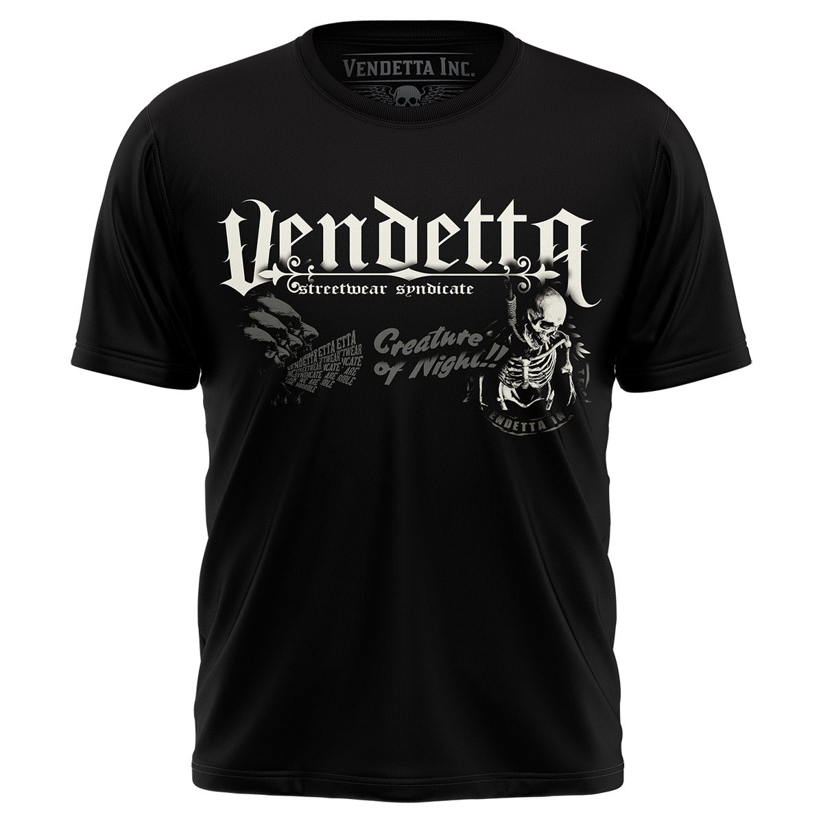 Vendetta Inc. Shirt Holy Night schwarz VD-1296