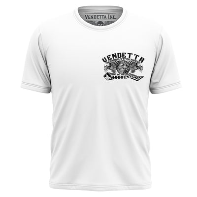 Vendetta Inc. Shirt King Shark weiß VD-1352