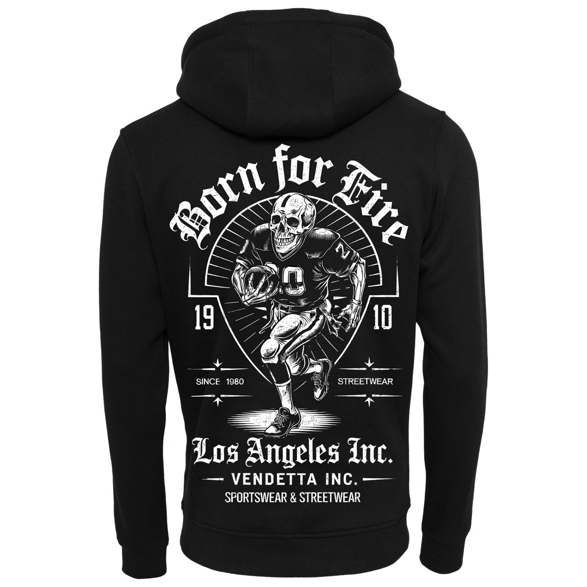 Vendetta Inc. Kapuzenpullover Born schwarz VD-4078