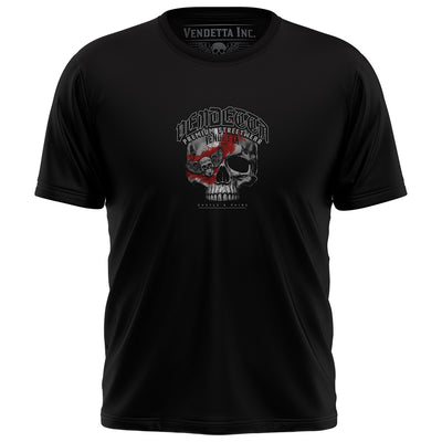 Vendetta Inc. Shirt Hustle & Paine schwarz VD-1506