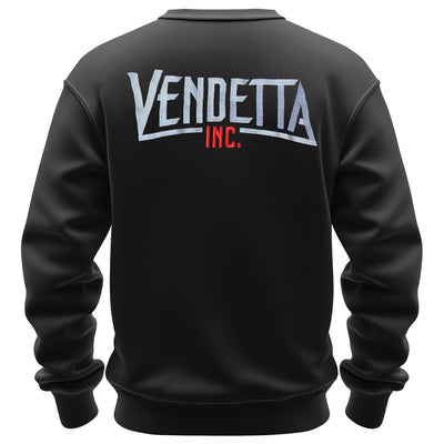 Vendetta Inc. Sweatshirt Logo Stick schwarz VD-4089