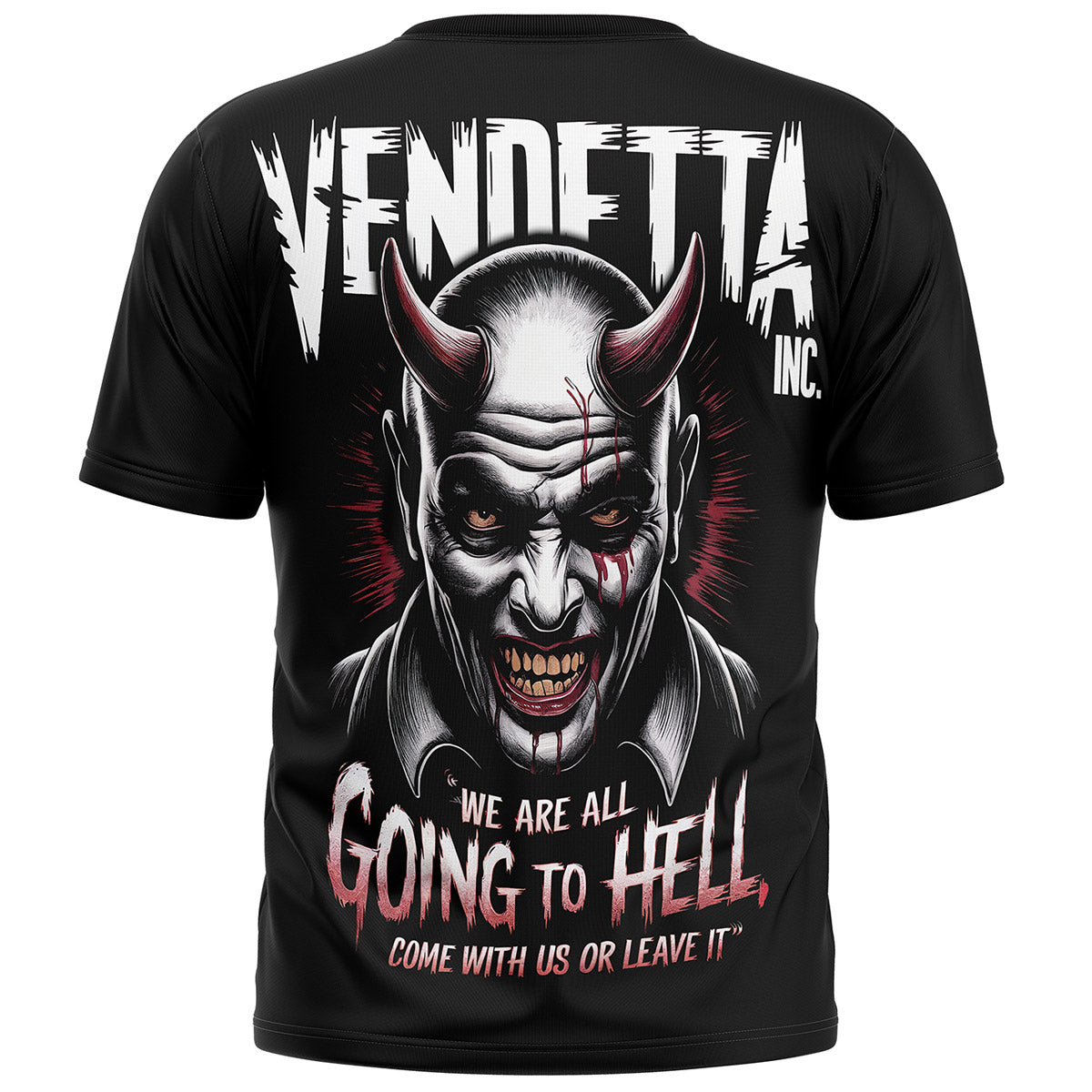 Vendetta Inc. Shirt Devils Grin schwarz VD-1558