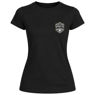 Vendetta Inc. Shirt Skull Crest schwarz