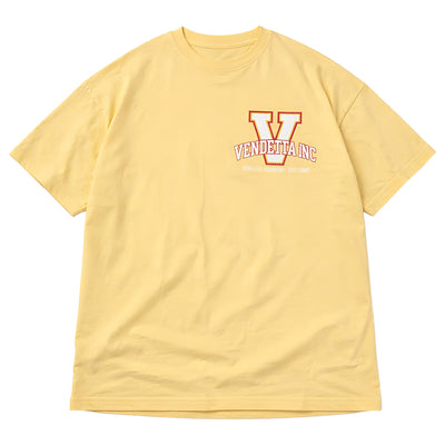 Vendetta Inc. Shirt Oversize V Athletic gelb