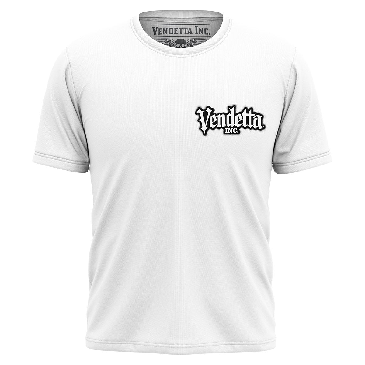 Vendetta Inc. Shirt Born To Resist weiß,schwarz