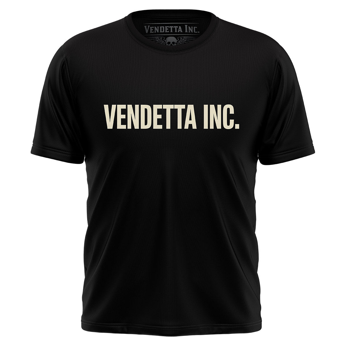 Vendetta Inc. Shirt Death Runs On Chrome schwarz