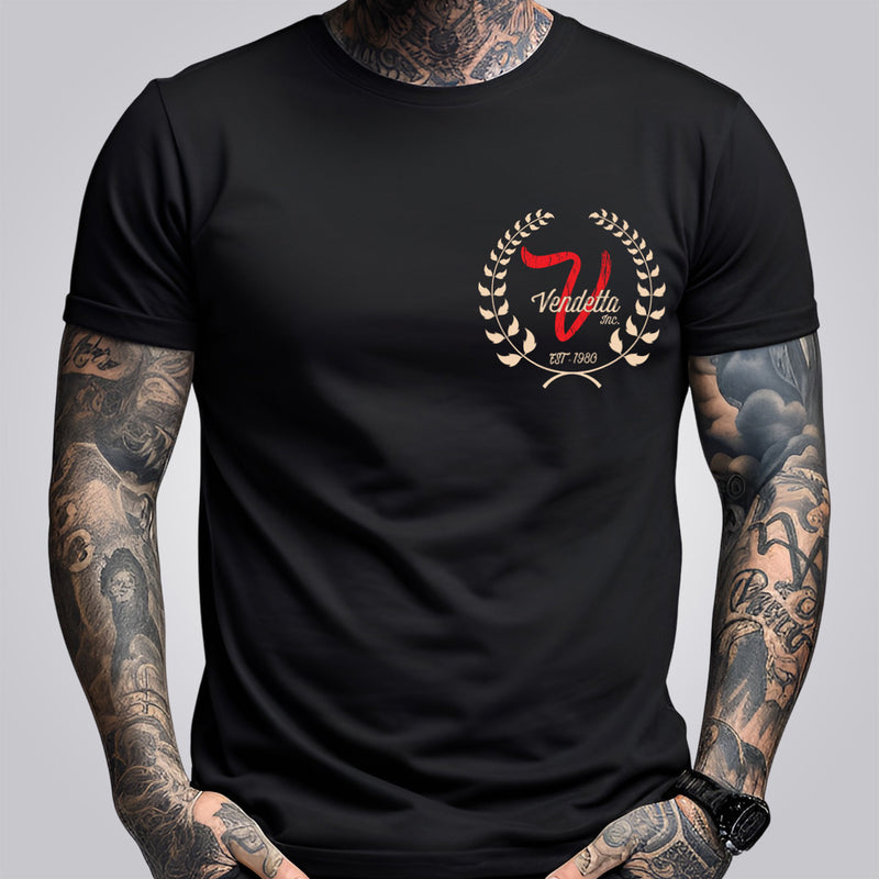 Vendetta Inc. Shirt Crush 1051 schwarz,beige