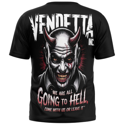 Vendetta Inc. Shirt Devils Grin schwarz VD-1558