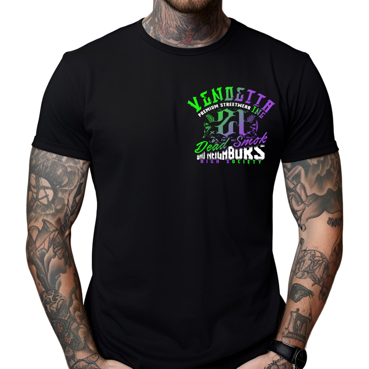 Vendetta Inc. Shirt Dead 2.0 black VD-1336