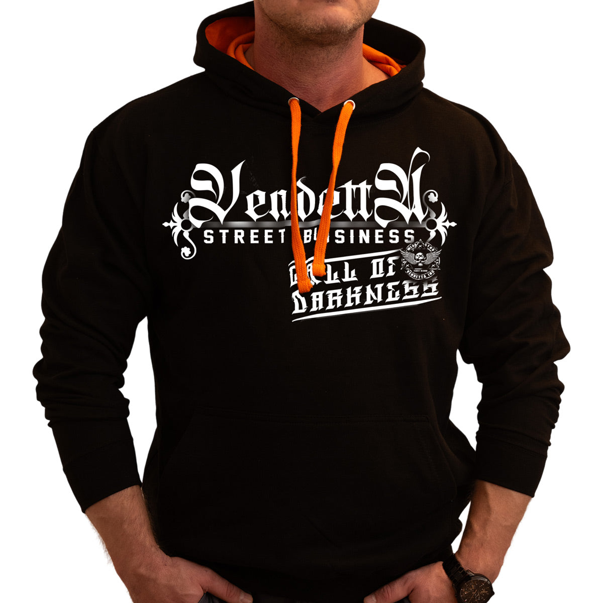 Vendetta Inc. Hoodie  Call of Darkness schwarz VD-4049