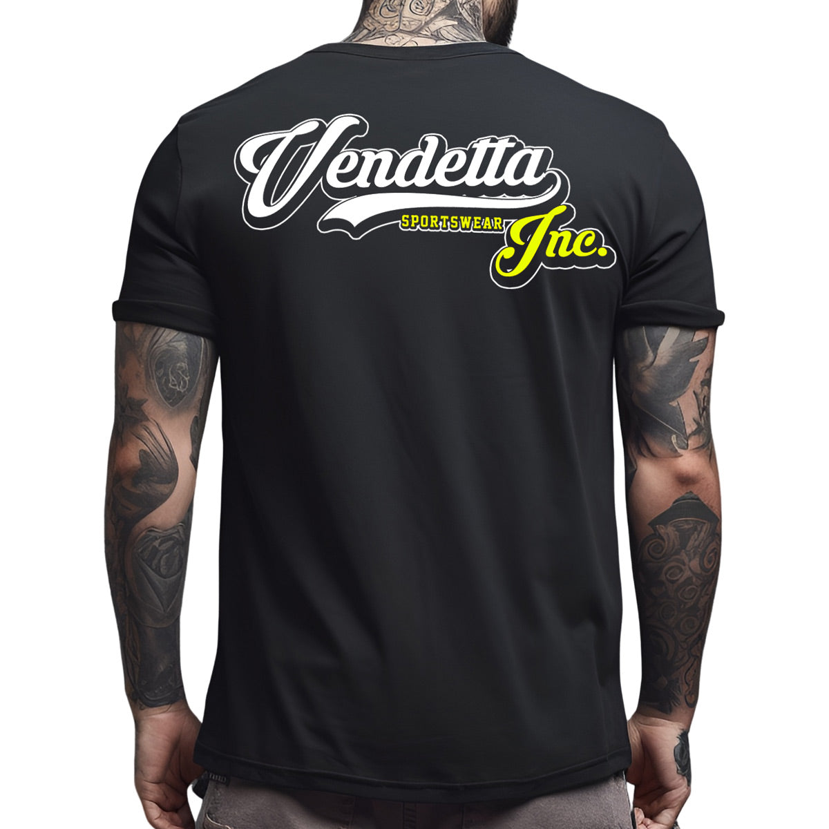 Vendetta Inc. Herren Shirt Royal Skull schwarz