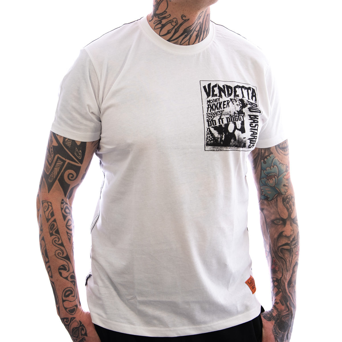 Vendetta Inc. Shirt Brake Out white VD-1208