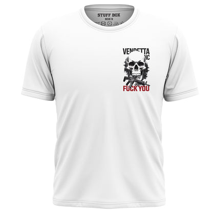 Vendetta Inc. Shirt Death Wish weiß VD-1555