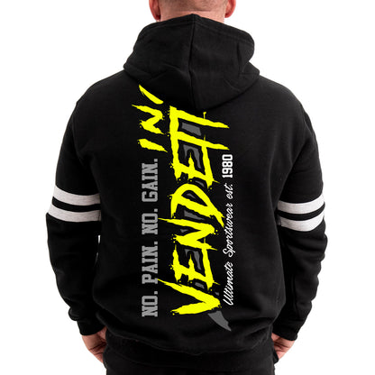 Vendetta Inc. Hoodie No Pain black VD-4032