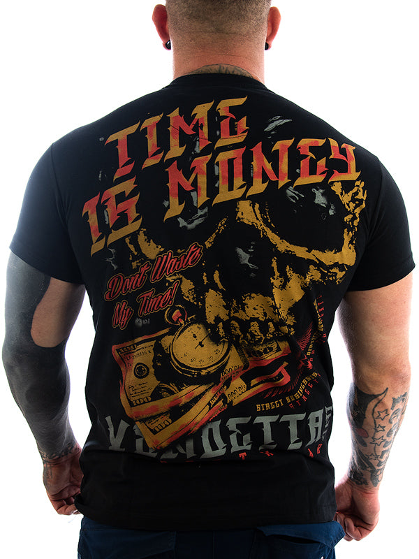 Vendetta Inc. Shirt Time is Money black 1151