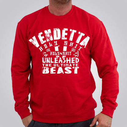 Vendetta Inc. Sweatshirt Unleashed rot VD-4038