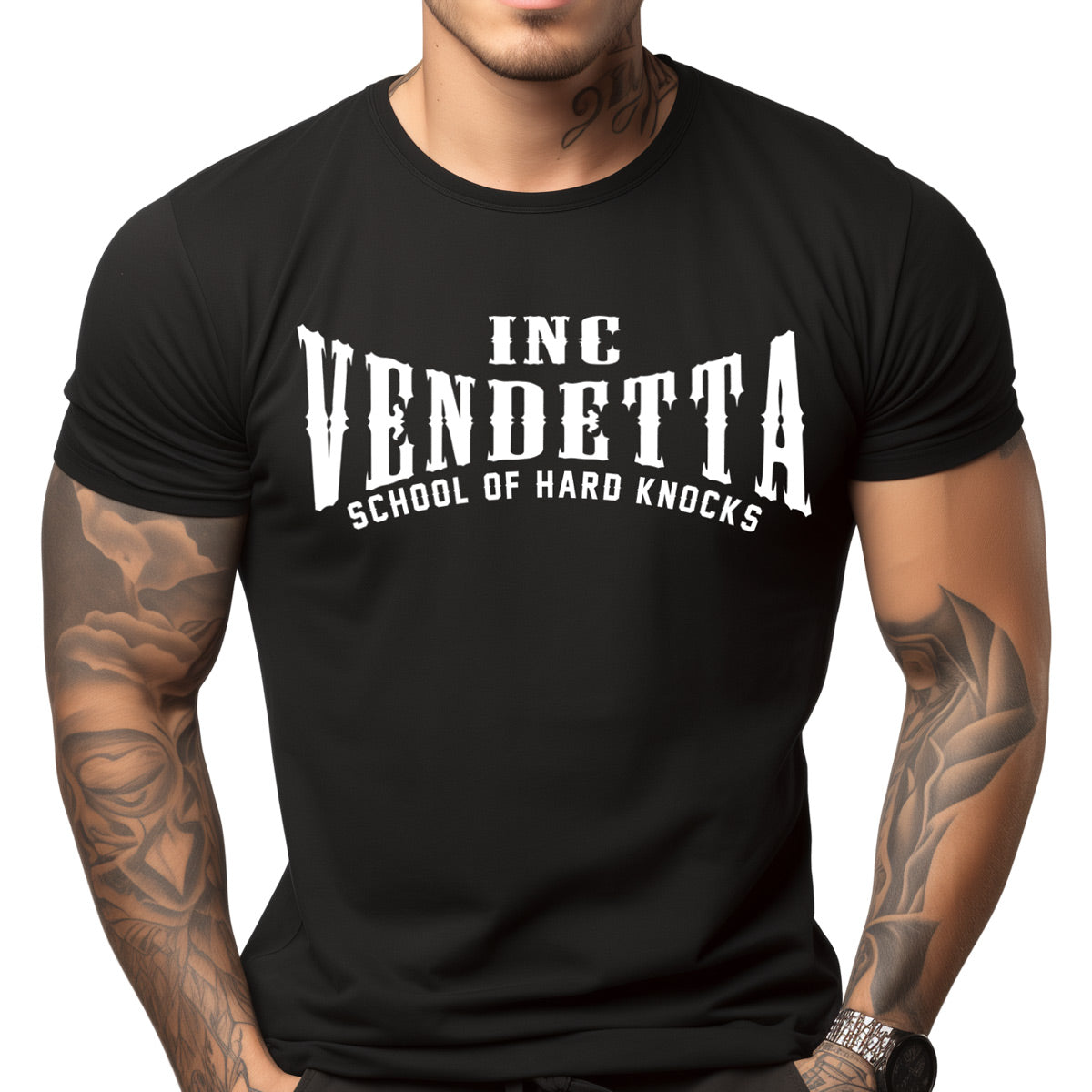 Vendetta Inc. Shirt schwarz Hard Knocks