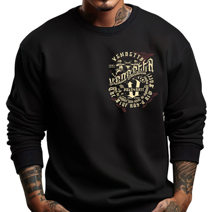 Vendetta Inc. Sweatshirt Silent schwarz 4044