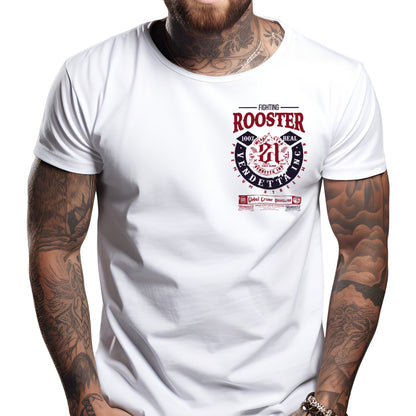 Vendetta Inc. Shirt Rooster white 1325