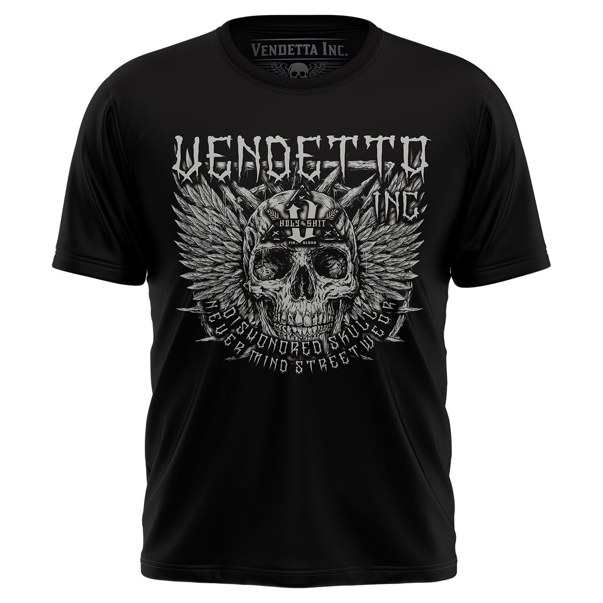 Vendetta Inc. Shirt Never Mind schwarz VD-1536