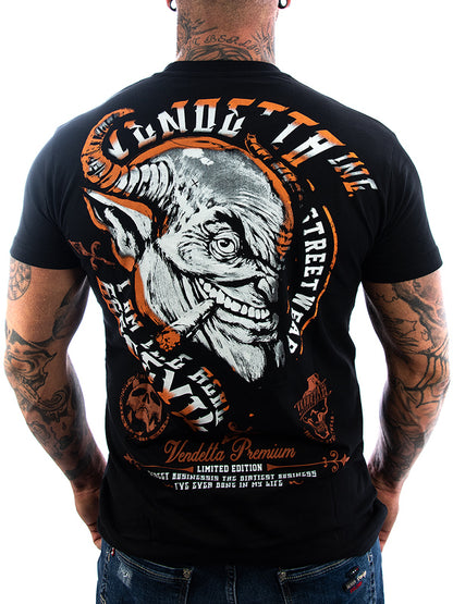 Vendetta Inc. Shirt 666 Devil black VD-1131