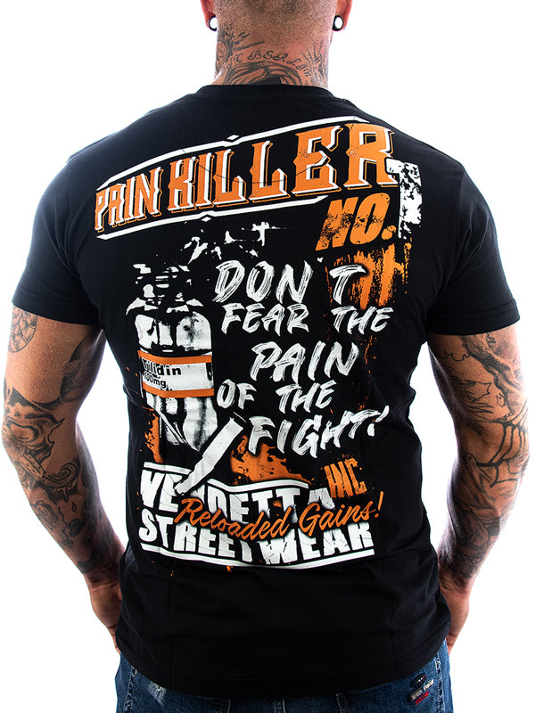 Vendetta Inc. Shirt Pain Killer schwarz VD-1135