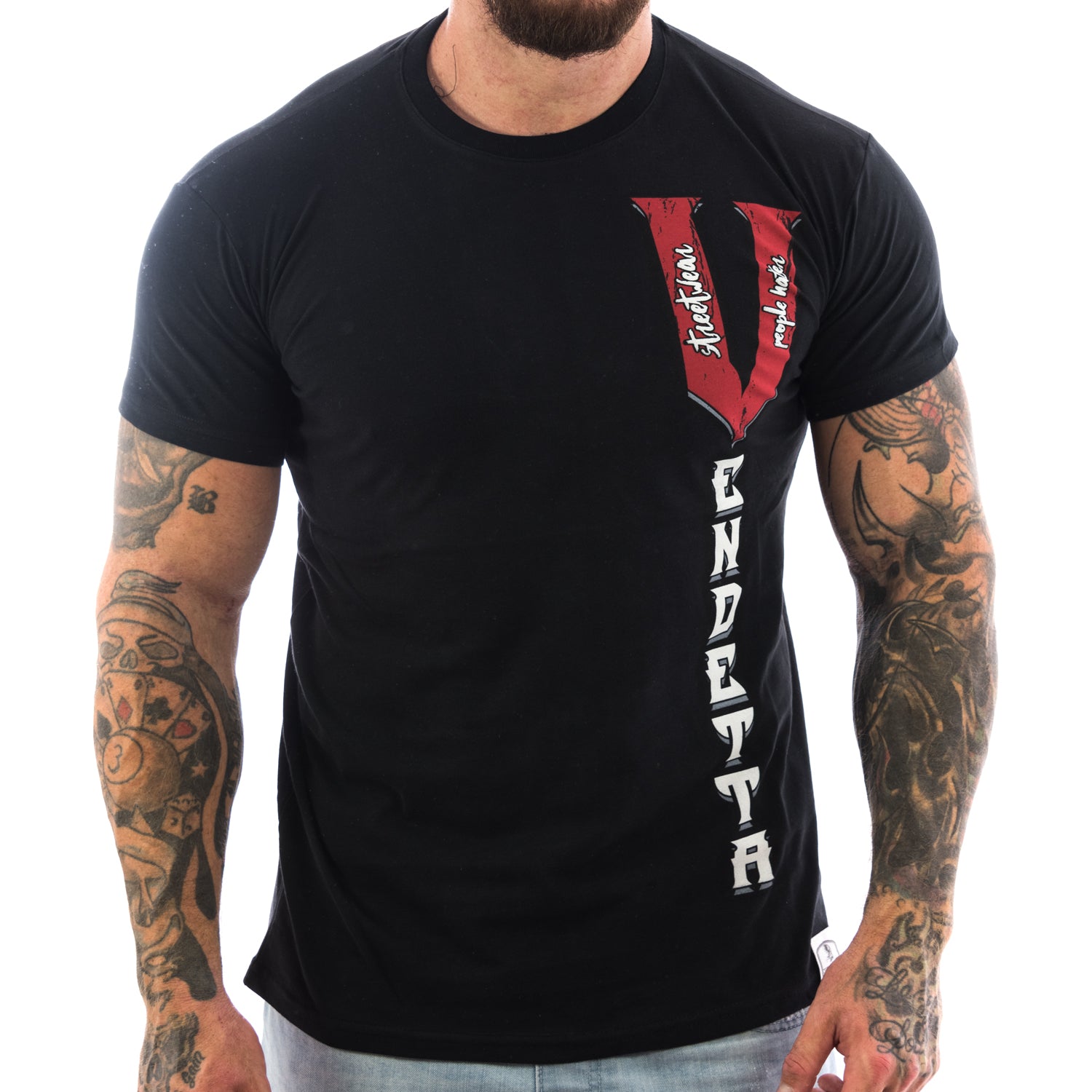 Vendetta Inc. Shirt Hater 1063 schwarz