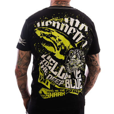 Vendetta Inc. Shirt Shark schwarz VD-1209