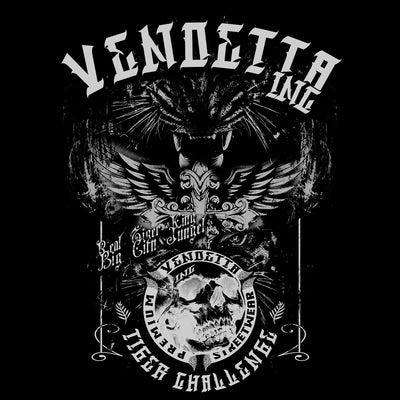 Vendetta Inc. Shirt Tiger Challenge schwarz VD-1233