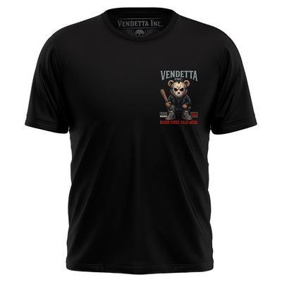 Vendetta Inc. Shirt Talk Later schwarz VD-1588