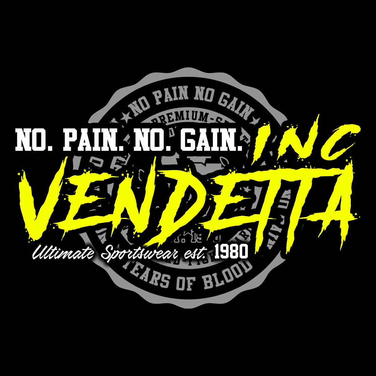 Vendetta Inc. Shirt Powerwear schwarz VD-1285