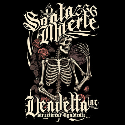 Vendetta Inc. Shirt Skull Saints schwarz VD-1289