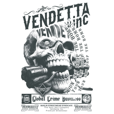 Vendetta Inc. Shirt Drop the Bomb weiß VD-1594