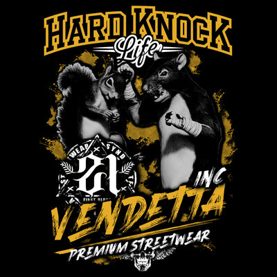 Vendetta Inc. Shirt Hard Knock Life schwarz VD-1595